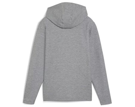 Puma Teamfinal Casuals Hooded Erkek Futbol Ceketi 65852833 Gri