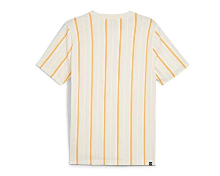 Puma Puma Squad Aop Tee Erkek Günlük Tişört 67897387 Bej