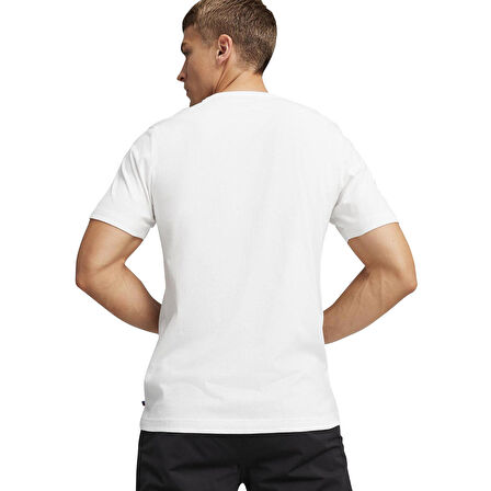 Bmw Mms Erkek Beyaz Günlük Stil T-Shirt 62416002