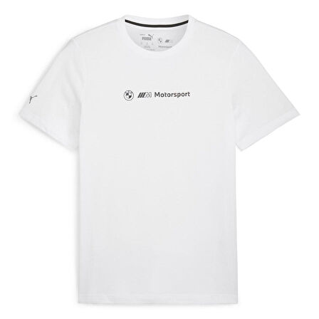 Bmw Mms Erkek Beyaz Günlük Stil T-Shirt 62416002