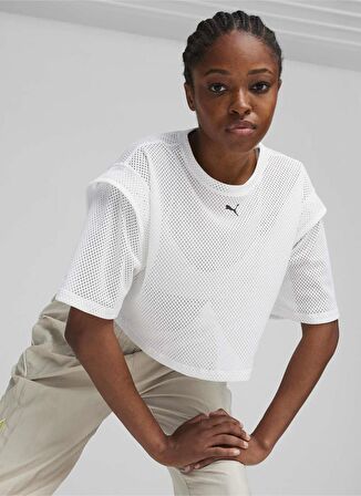 Puma T-Shirt, XL, Beyaz