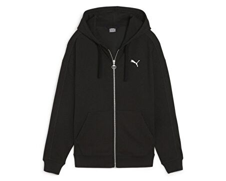 Puma Her Full-Zip Hoodie Kadın Günlük Ceket 67788201 Siyah