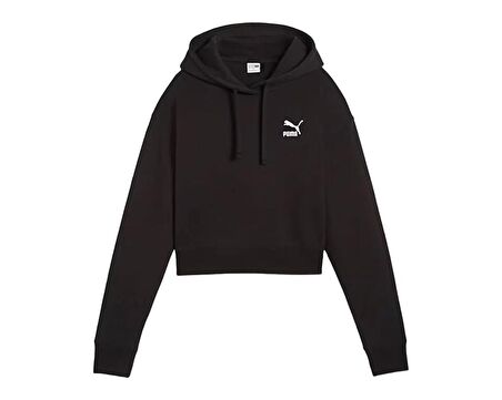 Puma Better Classics Hoodie Kadın Günlük Sweatshirts 62422901 Siyah