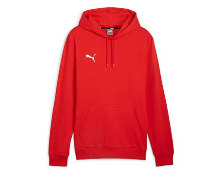 Puma Teamgoal Casuals Hoody Erkek Futbol Sweatshirts 65861801 Kırmızı