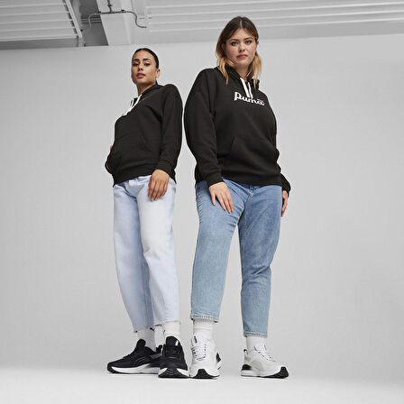 Essential+ Kadın Siyah Günlük Stil Sweatshirt 67934801