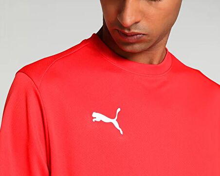 Puma Teamgoal Jersey Erkek Futbol Antrenman Tişörtü 65863601 Kırmızı