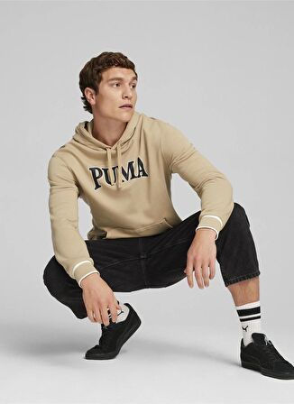 Puma 67896983  SQUAD Hoodie Ten Erkek Kapüşon Yaka Regular Fit Sweatshirt