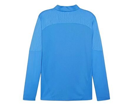 Puma Teamfinal Training 1/4 Zip Top Erkek Futbol Antrenman Uzun Kollu Üst 65855102 Mavi