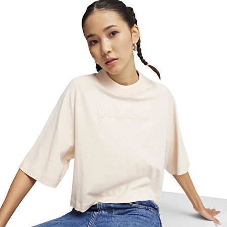 Classics+ Kadın Pembe Günlük Stil T-Shirt 62427164