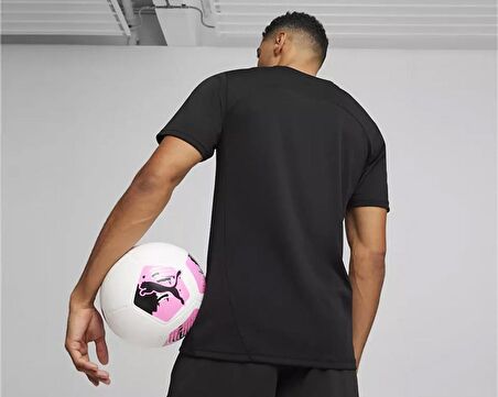 Puma Teamfinal Training Jersey Erkek Futbol Antrenman Tişörtü 65855703 Siyah