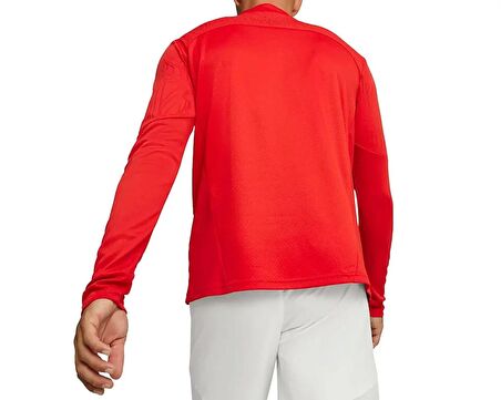 Puma Teamfinal Training 1/4 Zip Top Erkek Futbol Antrenman Uzun Kollu Üst 65855101 Kırmızı