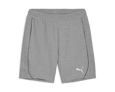 Puma Teamfinal Casuals Shorts Erkek Futbol Şortu 65853833 Gri
