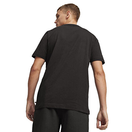 Bmw Mms Erkek Siyah Günlük Stil T-Shirt 62416001