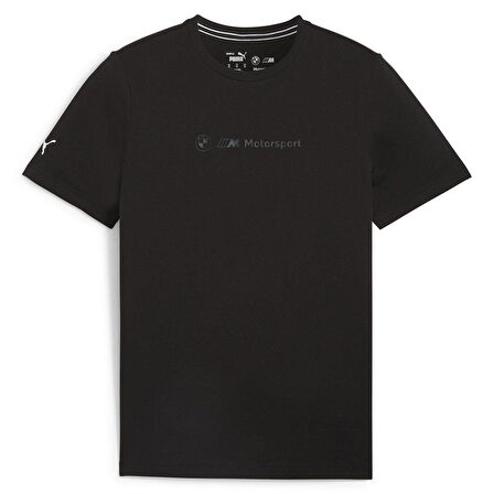 Bmw Mms Erkek Siyah Günlük Stil T-Shirt 62416001