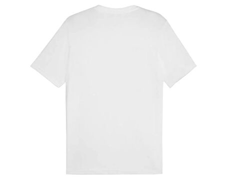 Puma Teamfinal Casuals Tee Erkek Futbol Tişörtü 65854404 Beyaz
