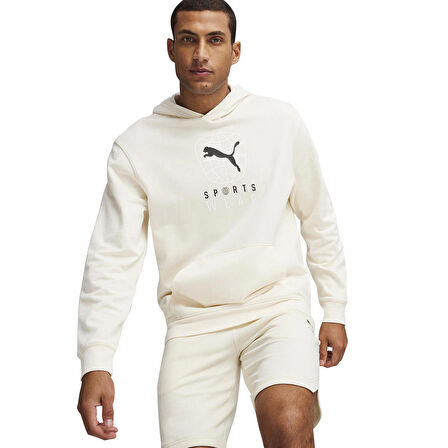 Better Sportswear Erkek Bej Günlük Stil Sweatshirt 67900299