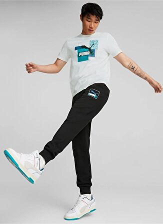 Puma Dar Paça Siyah Erkek Eşofman Altı 62442101-CLASSICS BRAND LOVE Pants