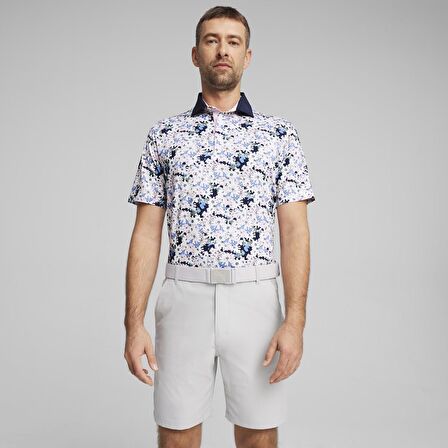 Puma AP Floral Polo Tshirt / Erkek Çiçek Baskılı Golf Tshirt