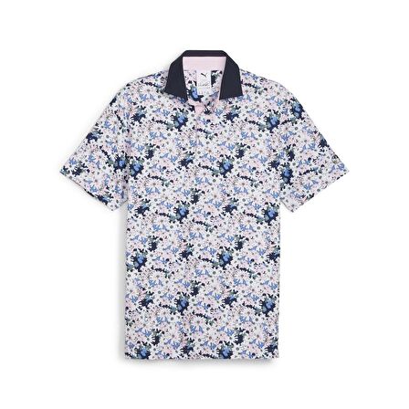 Puma AP Floral Polo Tshirt / Erkek Çiçek Baskılı Golf Tshirt