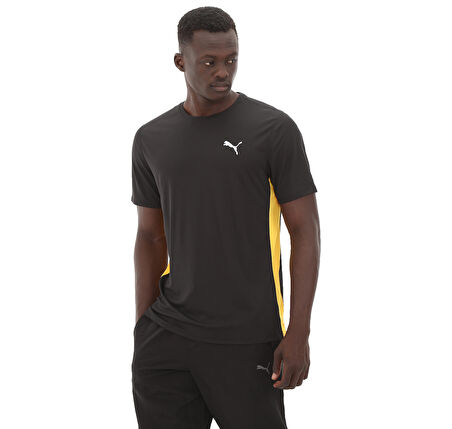 525058-56 Puma Run Favorıte Velocıty Tee Erkek T-Shirt Siyah