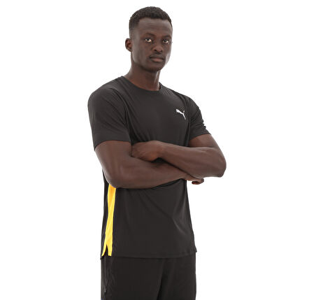 525058-56 Puma Run Favorıte Velocıty Tee Erkek T-Shirt Siyah