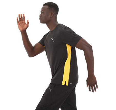525058-56 Puma Run Favorıte Velocıty Tee Erkek T-Shirt Siyah
