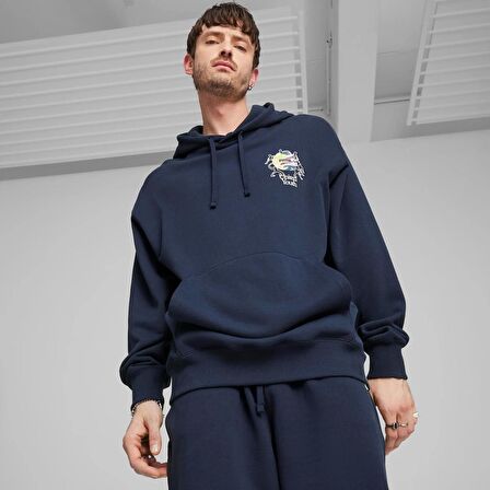Puma Downtown Graphic Hoodie Erkek Sweatshirt
