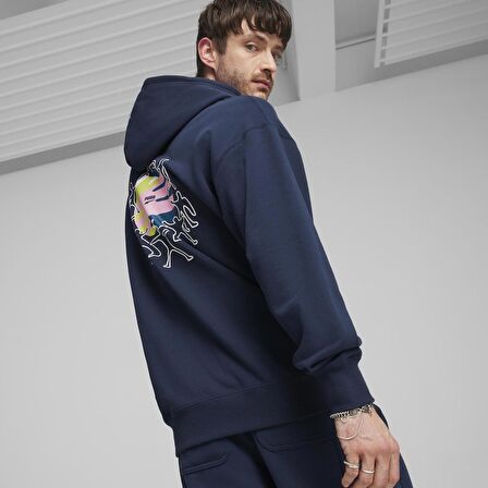 Puma Downtown Graphic Hoodie Erkek Sweatshirt
