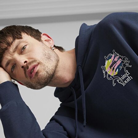 Puma Downtown Graphic Hoodie Erkek Sweatshirt