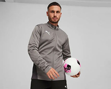 Puma Teamgoal Training Jacket Erkek Futbol Antrenman Ceketi 65863313 Gri