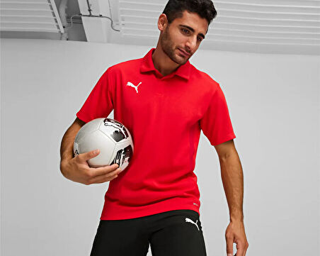 Puma Teamgoal Polo Erkek Futbol Antrenman Polo Tişörtü 65877101 Kırmızı
