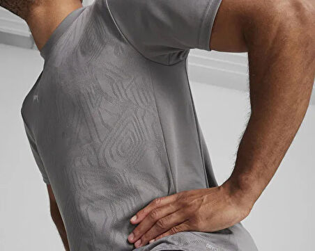 Puma Teamfinal Training Jersey Erkek Futbol Antrenman Tişörtü 65855713 Gri