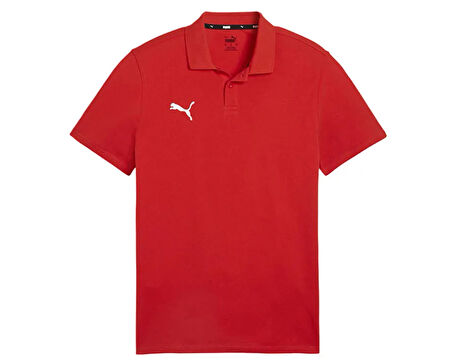 Puma Teamgoal Casuals Polo Erkek Futbol Antrenman Tişörtü 65860501 Kırmızı