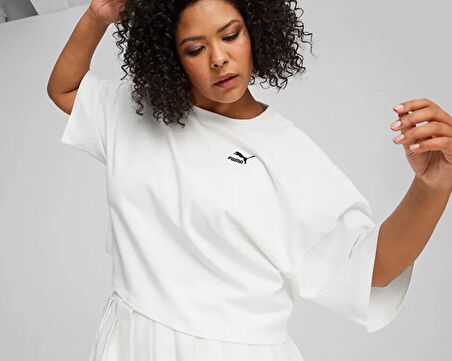 Puma Better Classics Tee Kadın Günlük Tişört 62422602 Beyaz