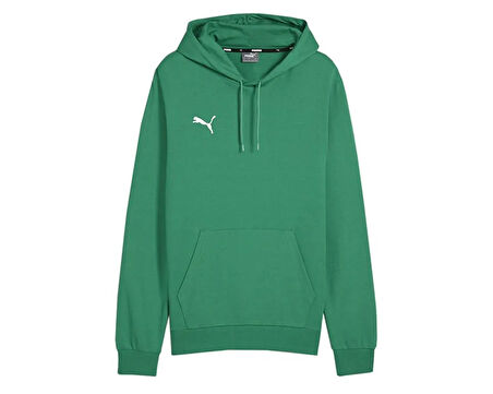 Puma Teamgoal Casuals Hoody Erkek Futbol Antrenman Sweatshirts 65861805 Yeşil