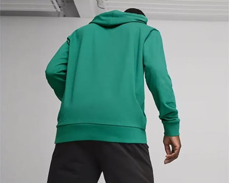 Puma Teamgoal Casuals Hoody Erkek Futbol Antrenman Sweatshirts 65861805 Yeşil
