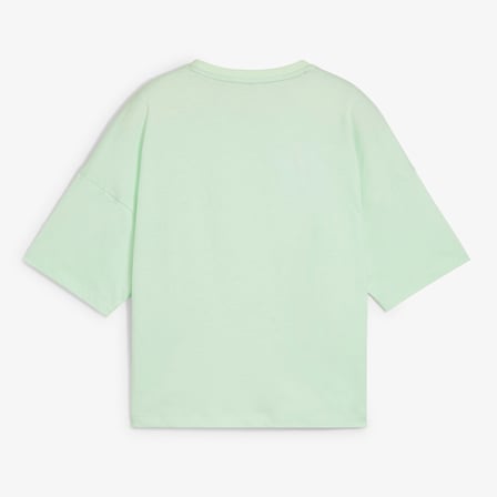 Puma Essentials Cropped Logo Kadın Beyaz T-Shirt