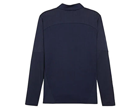 Puma Teamfinal Training 1/4 Zip Erkek Futbol Antrenman Uzun Kollu Üst 65855106 Lacivert
