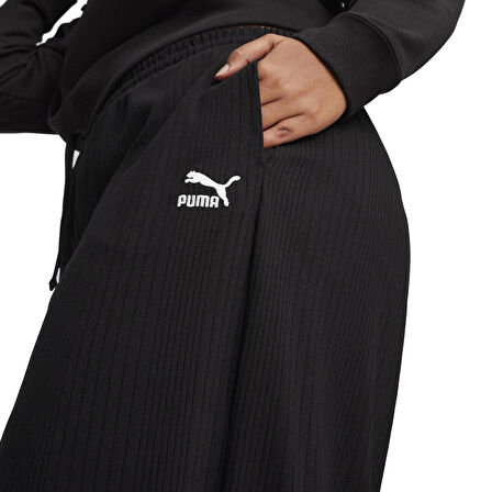 Classic Kadın Siyah Günlük Stil Eşofman Altı 62426801