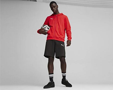 Puma Teamgoal Casuals Hooded Jacket Erkek Futbol Ceketi 65859501 Kırmızı