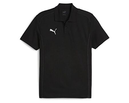 Puma Teamfinal Casuals Polo Erkek Futbol Polo Tişörtü 65853503 Siyah