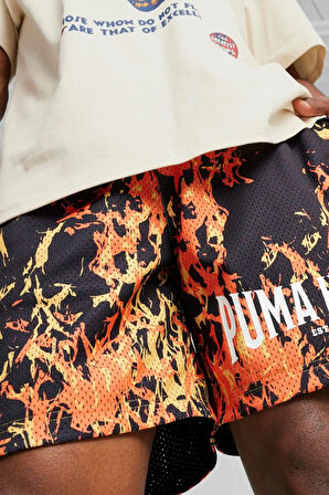 Puma Straight Flames Short Erkek Şort 62475801