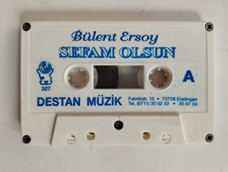 Bülent Ersoy – Sefam Olsun - 1993  Almanya Basım  Nadir Kaset / Destan Müzik -Kapaksız-2.el