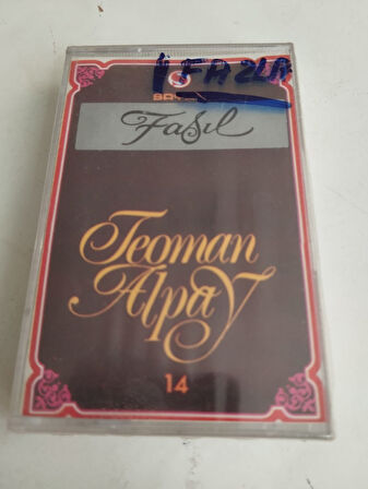 TEOMAN ALPAY - Fasıl 14  -  1990 Türkiye Basım Kaset Albüm/Açılmamış Ambalajlı