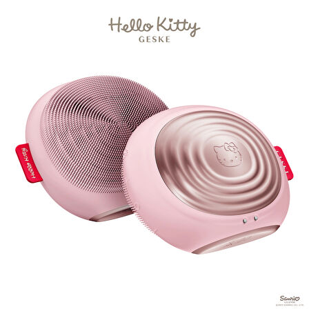 Hello Kitty Titreşimli Yüz Temizleme ve Isılı Masaj Cihazı | Sonic Thermo Facial Brush