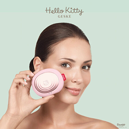 Hello Kitty Titreşimli Yüz Temizleme ve Isılı Masaj Cihazı | Sonic Thermo Facial Brush