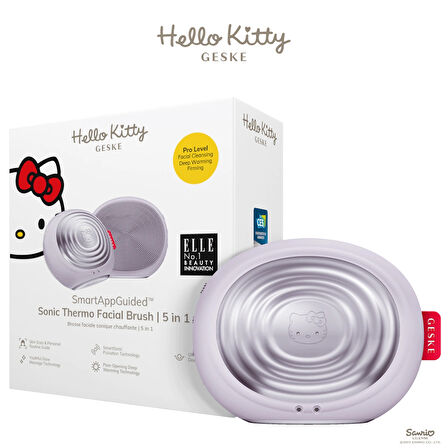 Hello Kitty Titreşimli Yüz Temizleme ve Isılı Masaj Cihazı | Sonic Thermo Facial Brush