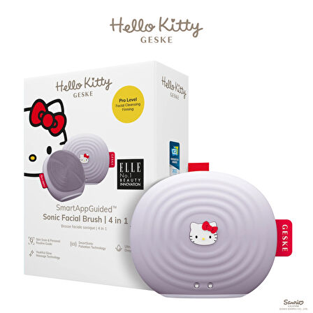 Hello Kitty Titreşimli Yüz Temizleme Ve  Masaj Cihazı| Sonic Thermo Facial Brush