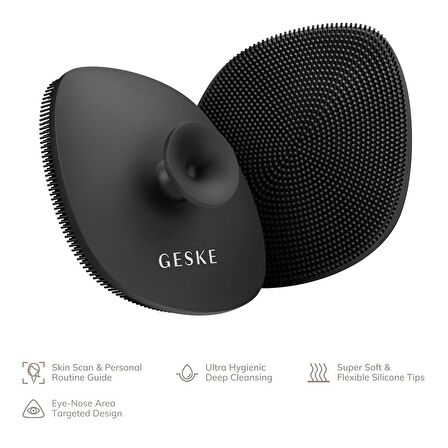 GESKE FACIAL BRUSH | 4 IN 1 YÜZ TEMİZLEME FIRCASI 4'Ü 1 ARADA