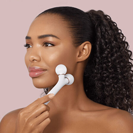 Titreşimli,  Yüz Şekillendirici  Roller Masaj  Cihazı | Sonic Facial Roller